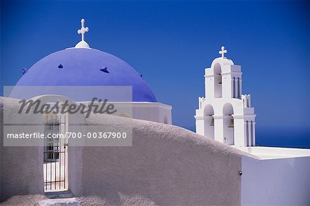 Church of Firostefani Santorini, Greece