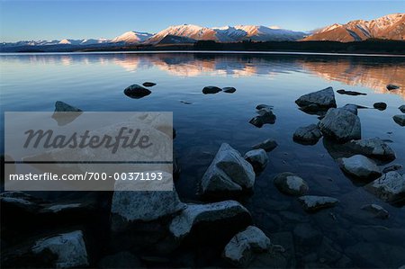 Lac Tekapo, South Island, Nouvelle-Zélande