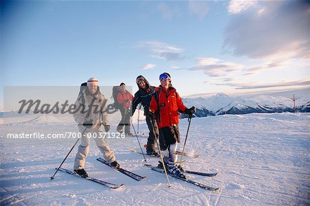 Family on Ski Vacation