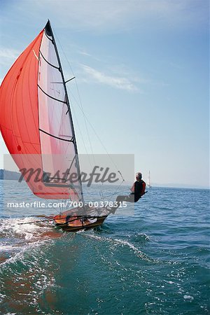 Man Sailing