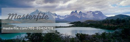 Los Cuernos and Lago Pehoe, Torres del Paine National Park, Chile