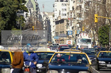 L'Avenue Callao, Buenos Aires, Argentine