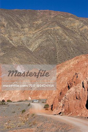 Montagnes colorées, Cerros Colorados, Purmamarca Province de Jujuy, Argentine