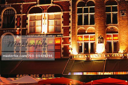 Restaurant, Brugge, Belgium