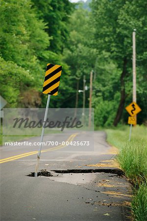 Damaged Road