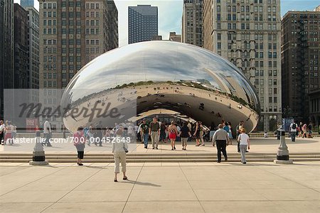 Cloud Gate Sculpture Chicago, Illinois, USA