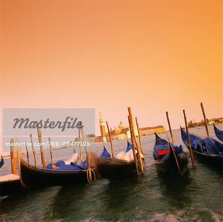 Gondolas, Venice, Italy