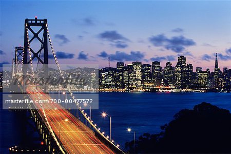 Oakland Bay Bridge, San Francisco, Kalifornien, USA