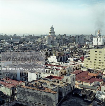 Ligne d'horizon de la Havane, Cuba