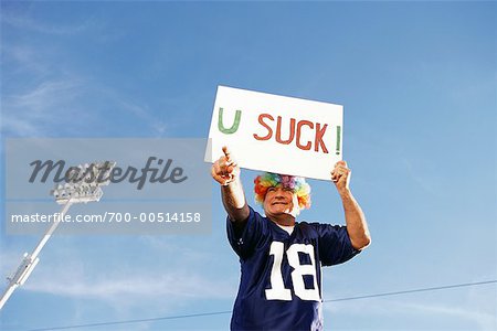Angry Sports Fan