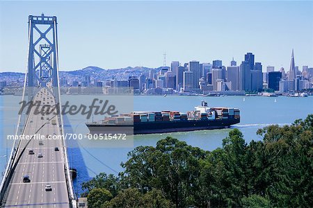 Oakland Bay Bridge, San Francisco, California, USA