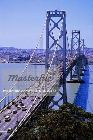 Oakland Bay Bridge, San Francisco, Californie, USA