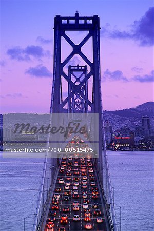 Oakland Bay Bridge, San Francisco, Californie, USA