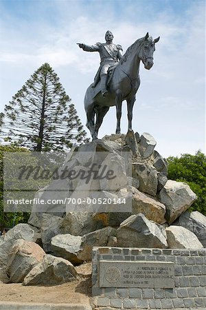 Statue du général Bernardo o ' Higgins, Valparaiso, Chili