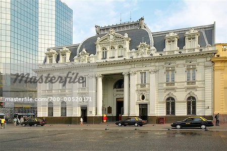 Correo Central, Plaza de Armas, Santiago, Chili Correo Central, Plaza de Armas, Santiago, Chili