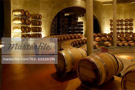 Innenraum des Weingut, Bodega Salentein, Provinz Mendoza, Argentinien