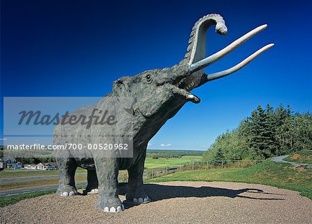 Mastodon Replica, Stewiacke, Nouvelle-Écosse, Canada