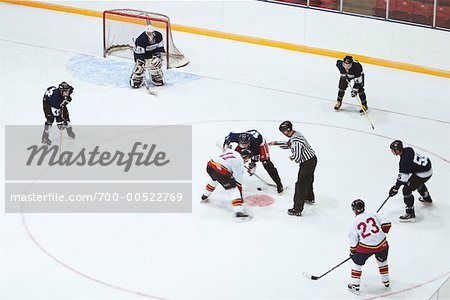 Eishockey-Gesicht aus