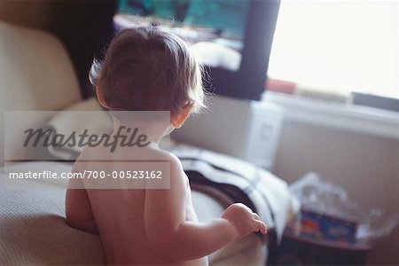 Baby Watching Television