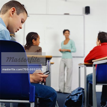 Student Text Messaging In The Classroom