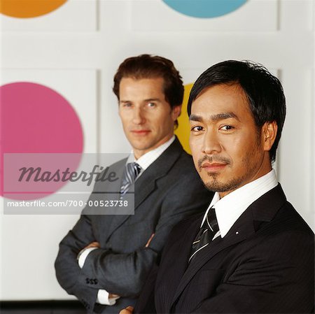 Portrait of Two Businessmen