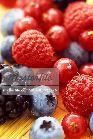 Assortiment de petits fruits