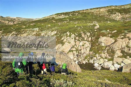 Wandern, Kosciuszko-Nationalpark, New South Wales, Australien