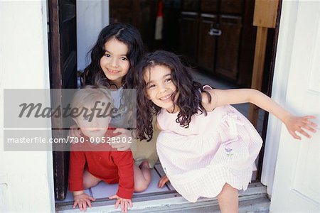 Children in Doorway