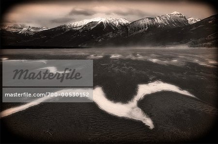 Jasper Lake Flats, Jasper National Park, Alberta, Canada