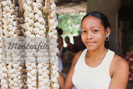 Portrait of Woman at Market, Camaguey, Cuba