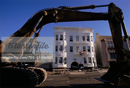 Construction Site, San Franciso, California, USA