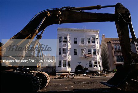 Baustelle, San Franciso, Kalifornien, USA