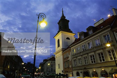 Warsaw at Night, Poland