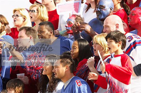 Crowd at Sporting Event