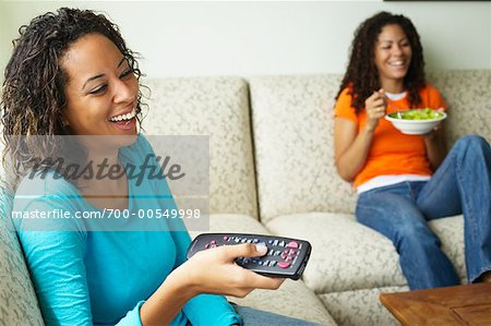 Women Watching Television