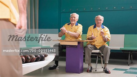 Men Bowling