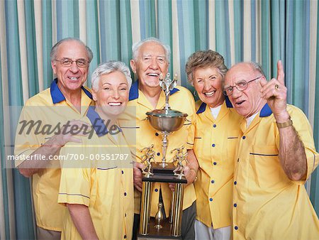 L'équipe de bowling