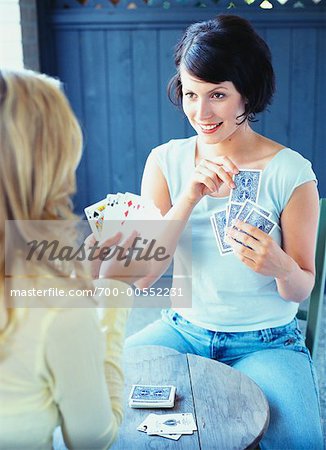 Frauen-Spielkarten