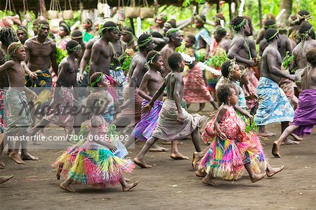 Traditional Dance Performance, Yunier Custom Village, Tanna, Vanuatu