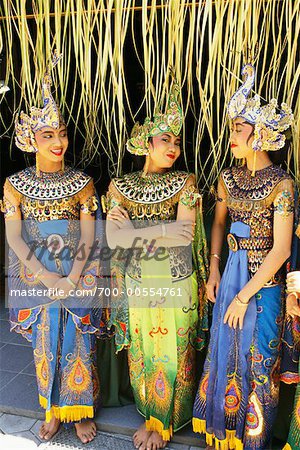 Women in Traditional Costume, Java, Indonesia