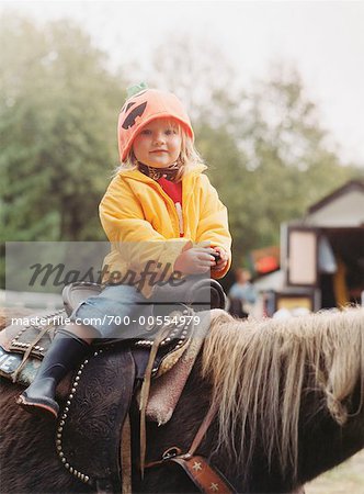 Enfant à cheval