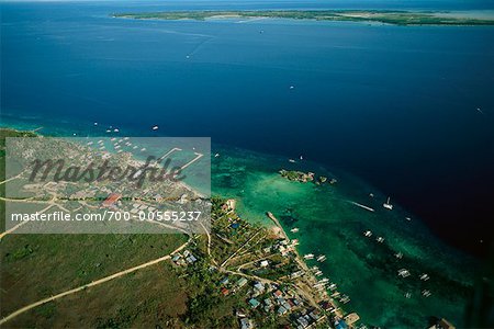 Aerial View of Mactan Island, Philippines Aerial View of Mactan Island, Philippines