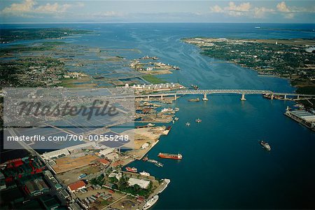 Vue aérienne de la ville, ville de Cebu, Philippines