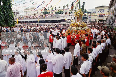 Parade in Cebu, Philippines