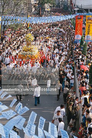 Parade in Cebu, Philippines Parade in Cebu, Philippines