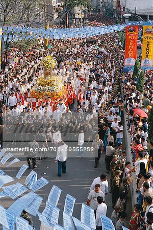 Parade in Cebu, Philippines