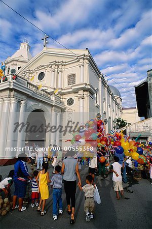 Église et Festival de rue, San Fernando, Pampanga, Philippines