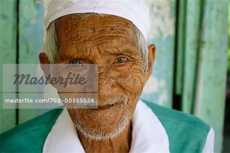 Portrait of Man, Borneo, Malaysia