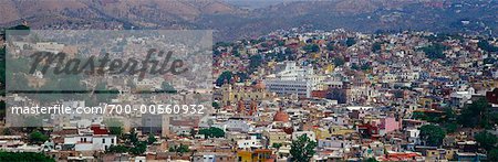 Overview of Guanajuato, Guanajuato, Mexico