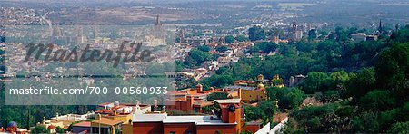 Skyline and Cityscape, San Miguel, Mexico